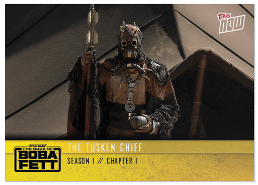 TOPPS NOW THE BOOK OF BOBA FETT