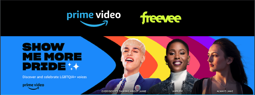 Amazon Prime Curated Viewing For Pride Month