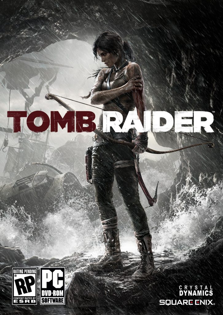 "Tomb Raider" box art.