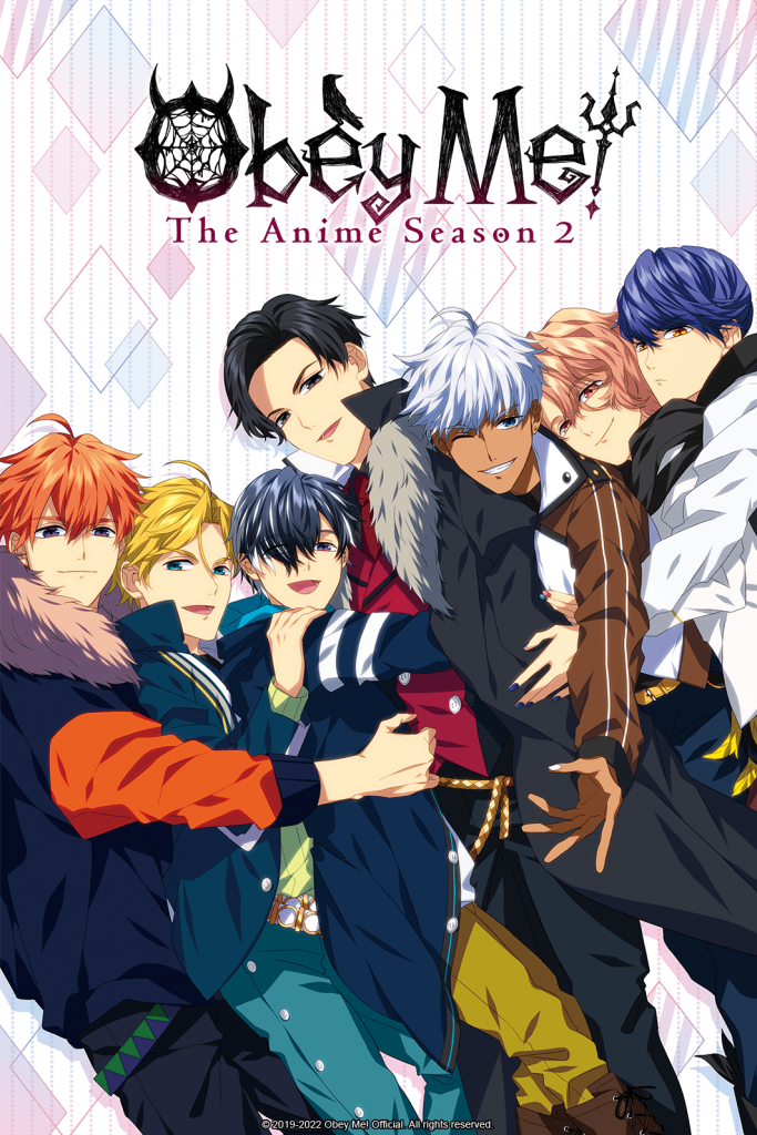 "Obey Me! The Anime Season 2" key visual.