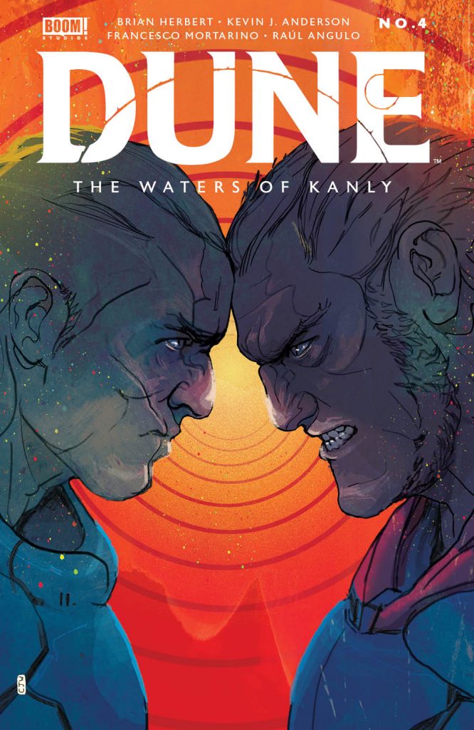 "Dune: The Waters of Kanly #4" main cover art by Christian Ward.