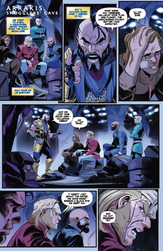 "Dune: The Waters of Kanly #4" preview page 3.