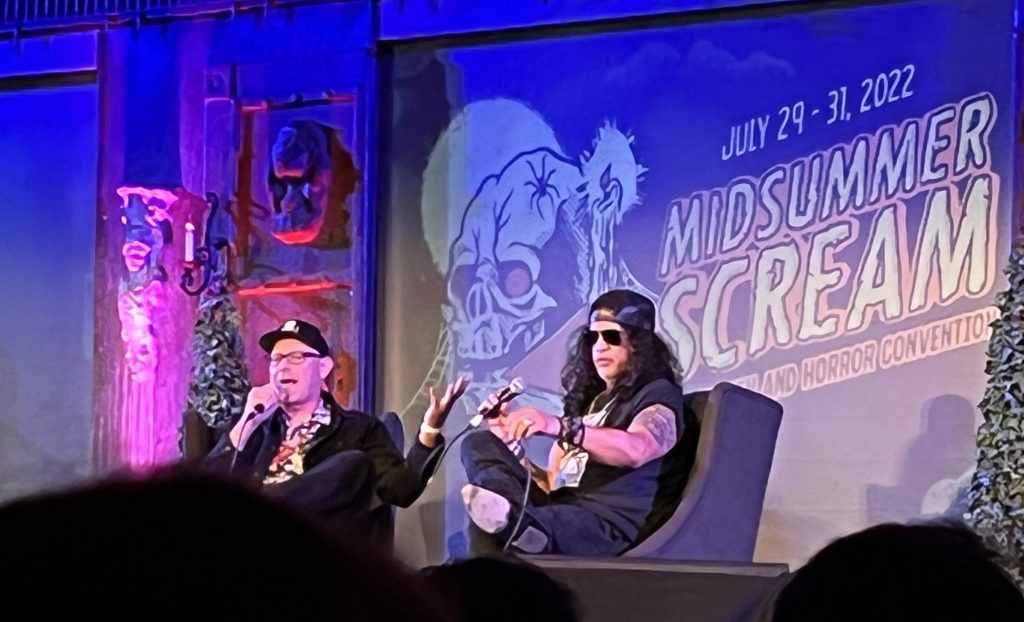 John Murdy and Slash at HHN panel