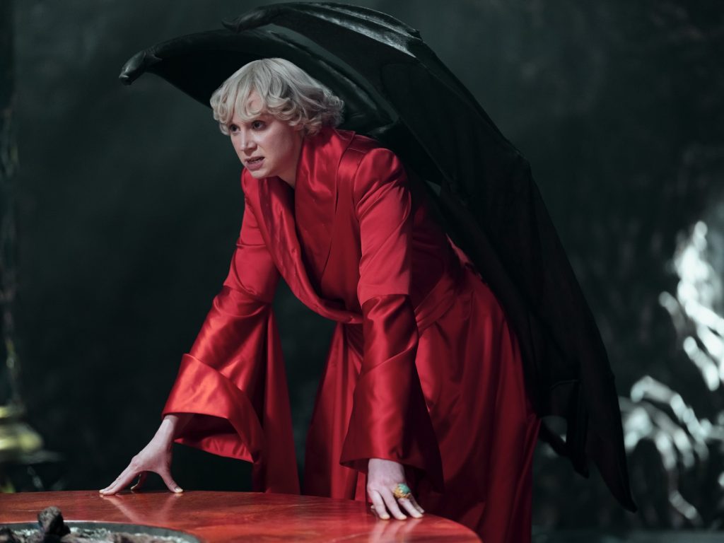 Gwendoline Christie as Lucifer in The Sandman