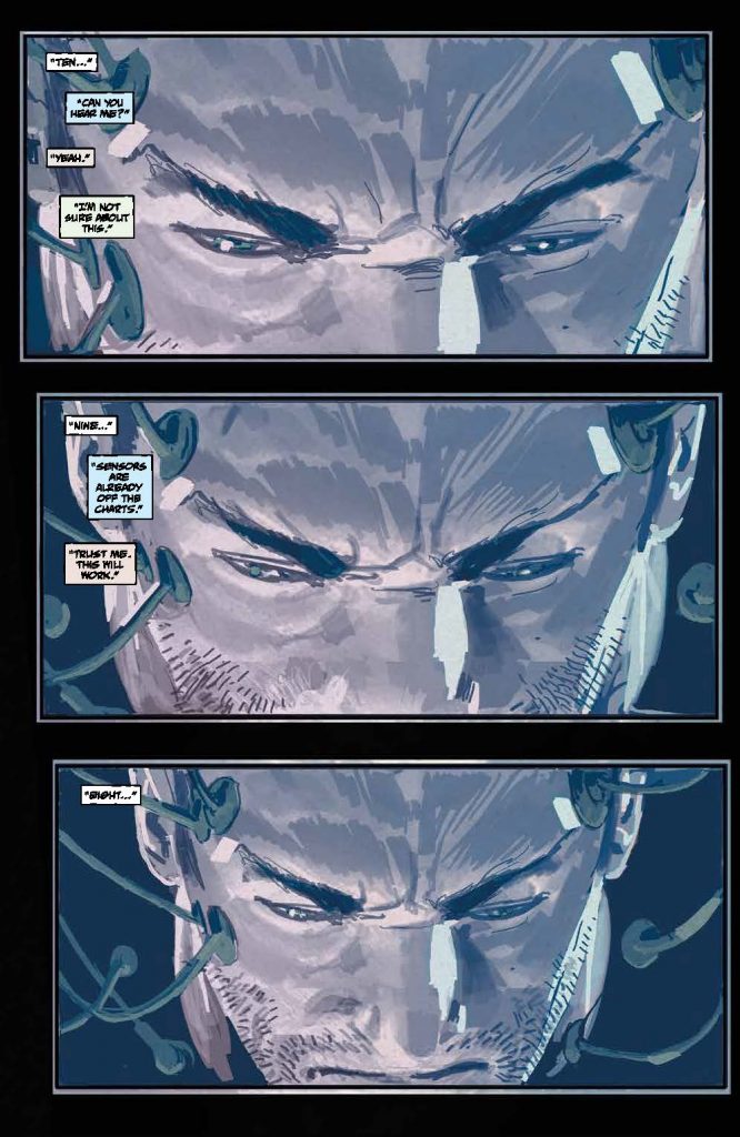 "BRZRKR Vol. 2" preview page 9.