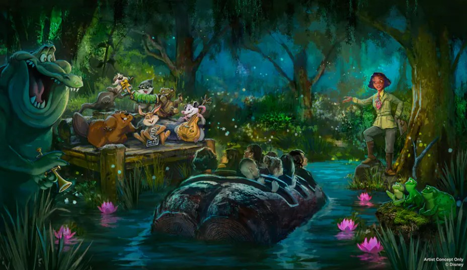 Disney World Unveils Summer Opening Date For ‘Tiana’s Bayou Adventure’ Ride