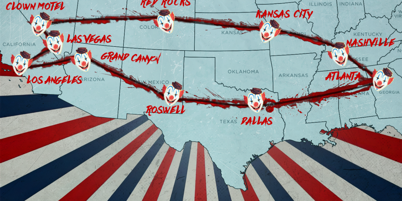 Clown in a Cornfield’s Killer Clown Is Coming For You – See Frendo’s Tour Stops