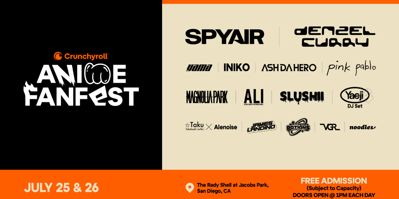 Crunchyroll Hosting Two-Day Anime Music Festival At SDCC 2025
