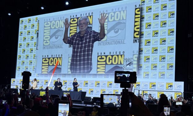 George Lucas Attends SDCC To Showcase Lucas Museum of Narrative Art