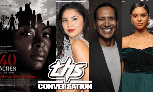 40 Acres Stars Michael Greyeyes, Milcania Diaz-Rojas, and Leenah Robinson Talk Family Surviving the Apocalypse | THS Conversation
