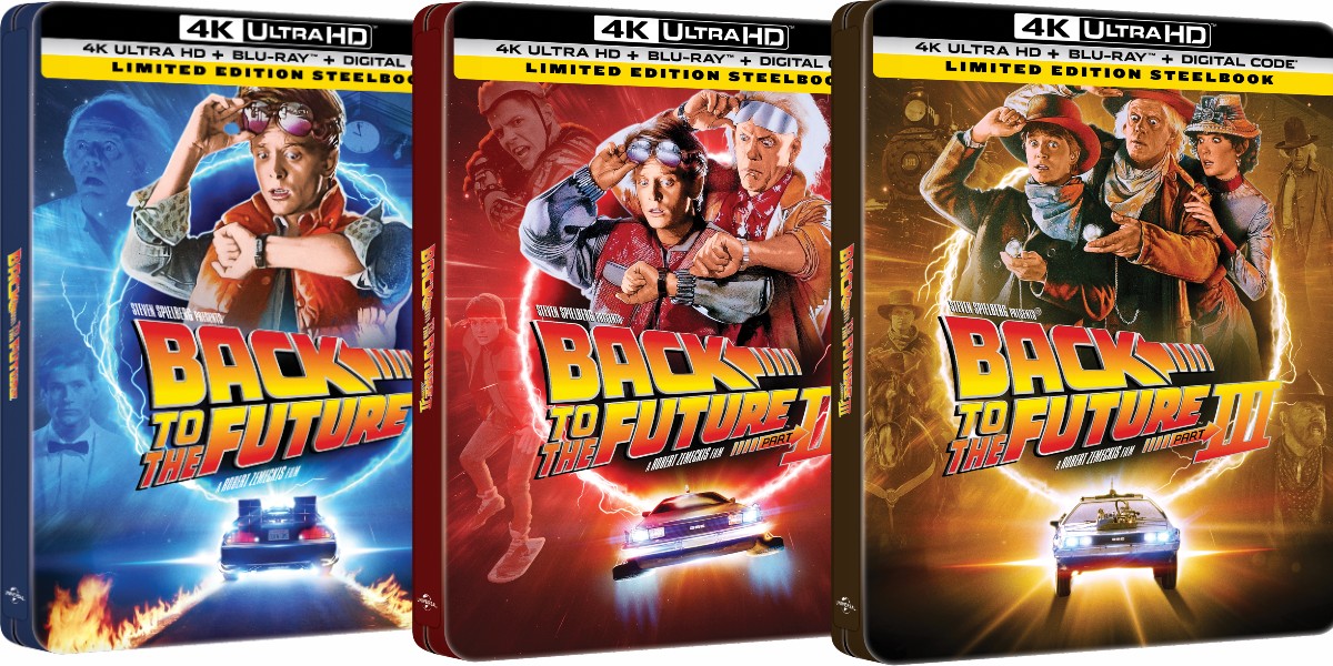 ‘Back To The Future’ Gets A 40th Anniversary Limited Edition 4K SteelBook Box Set And Theatrical Re-Release