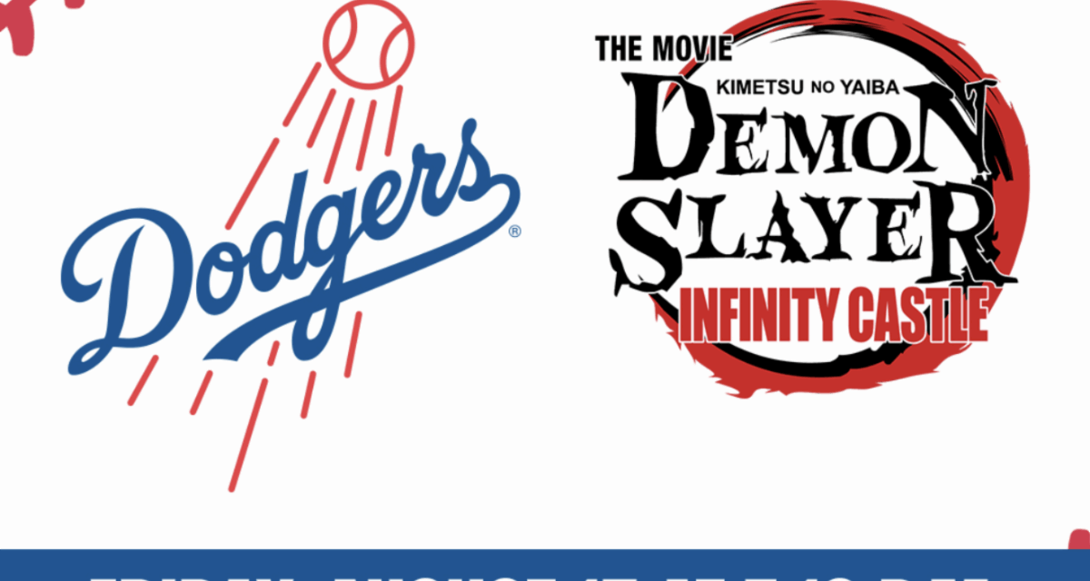 Los Angeles Dodgers Special Giveaway Night Featuring Demon Slayer: Kimetsu no Yaiba Ahead of Upcoming Film Release