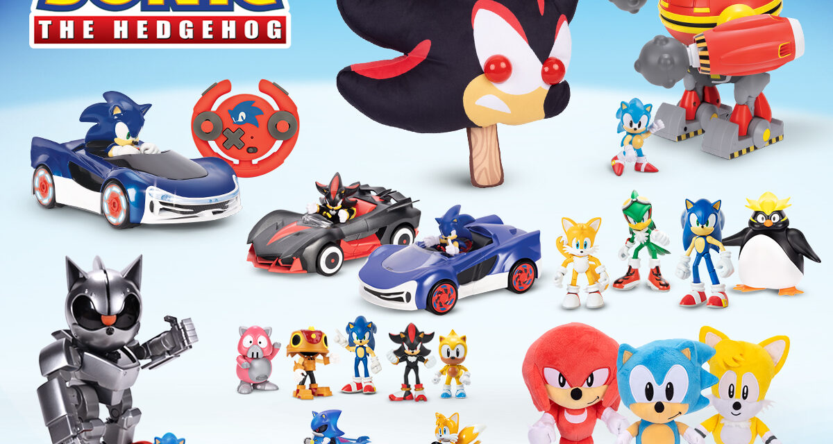 SEGA And JAKKS Pacific Team Up Once Again For New Sonic The Hedgehog Merch