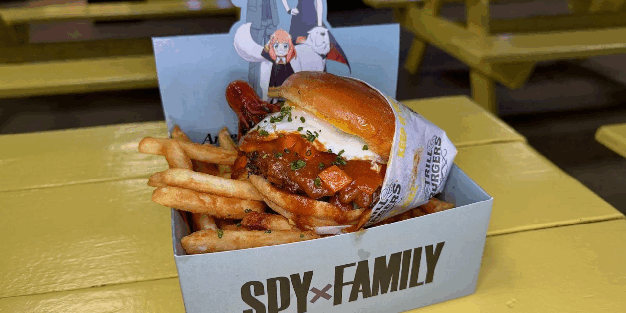 Spy X Family & Trill Burgers Unite for Tasty Collab
