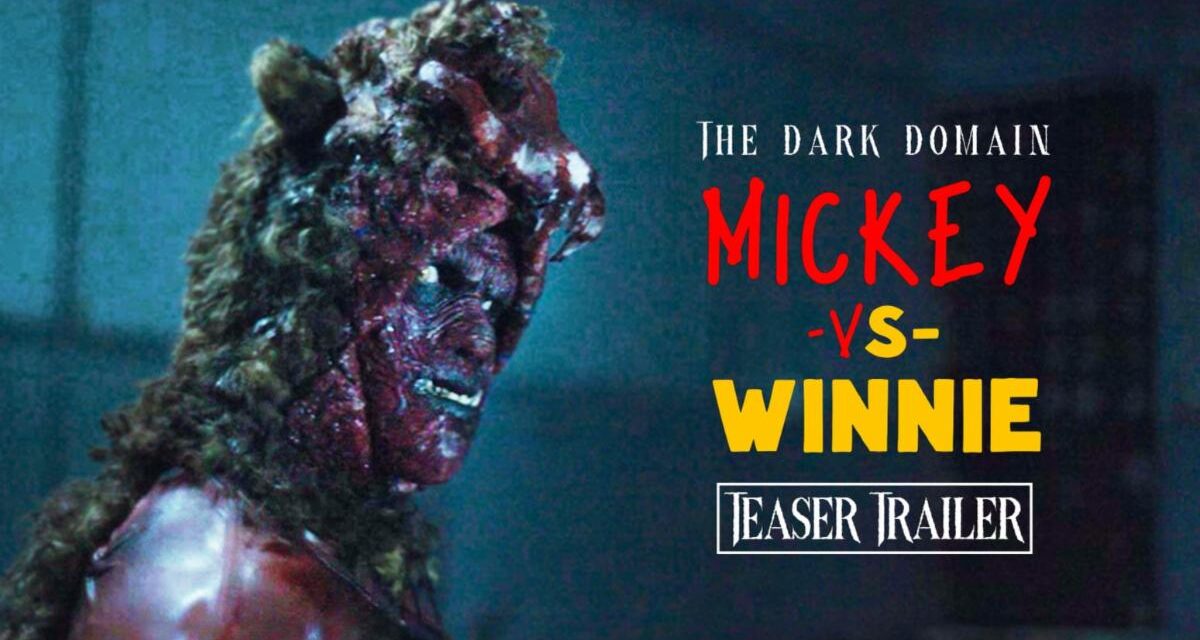 ‘The Dark Domain: Mickey-VS-Winnie’ Gets A Crazy First-Look For Public Domain Horror Icons