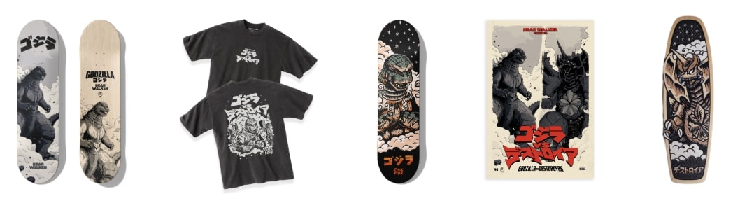 Godzilla Vs. Destoroyah Celebrates 30th Anniversary With Merch From Bear Walker