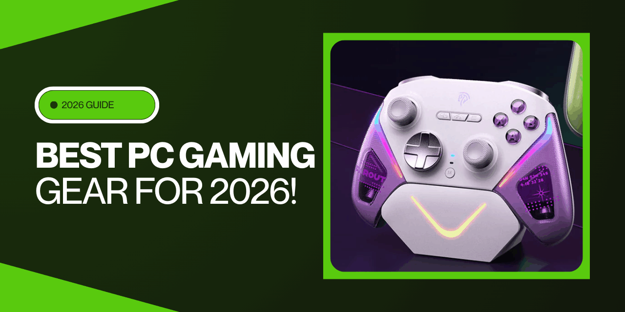 Best PC Gaming Peripherals in 2026: Controllers, Headsets, Keyboards & Mice