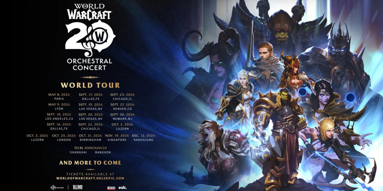 World Of Warcraft Concert Series Celebrating 20th Anniversary With First World Tour